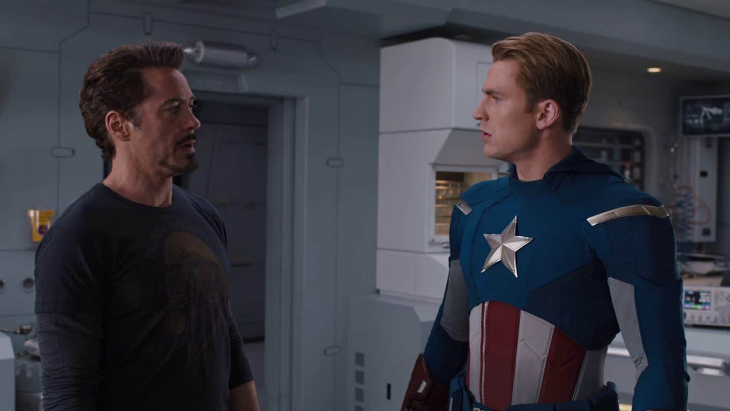 Iron Man and Captain America 